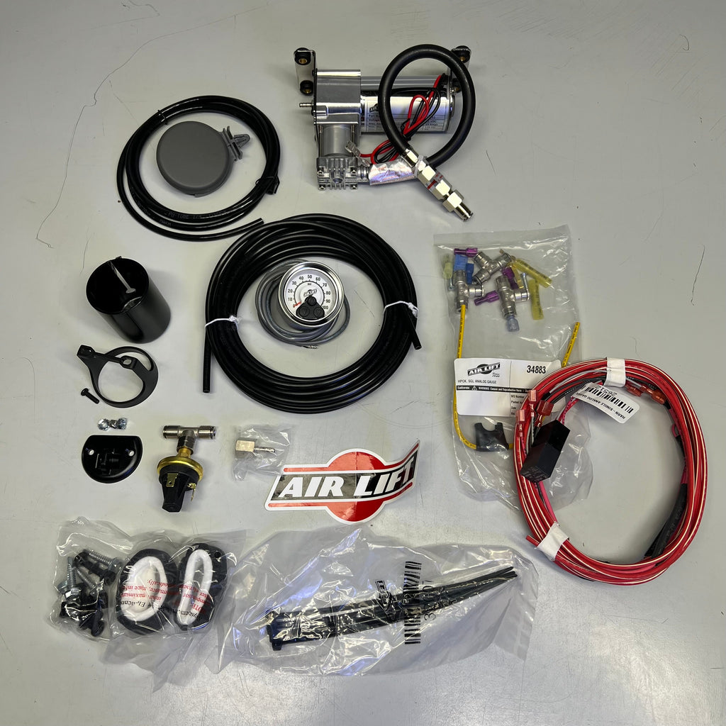 AIR LIFT Compact Easy Mount In Cab Heavy Duty Load Controller Single 25854