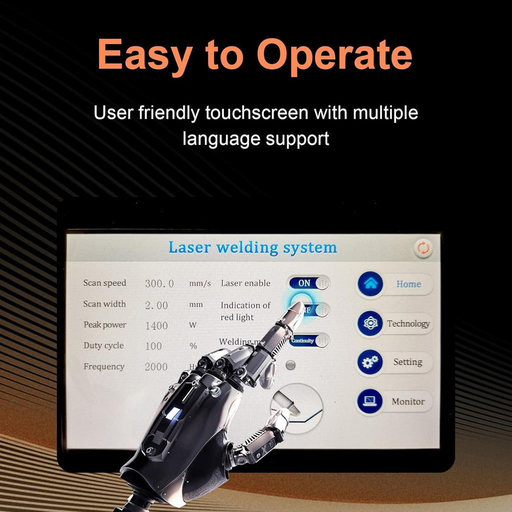 2000W 3-in-1 Handheld Laser Welding Machine : eH20L-MM01