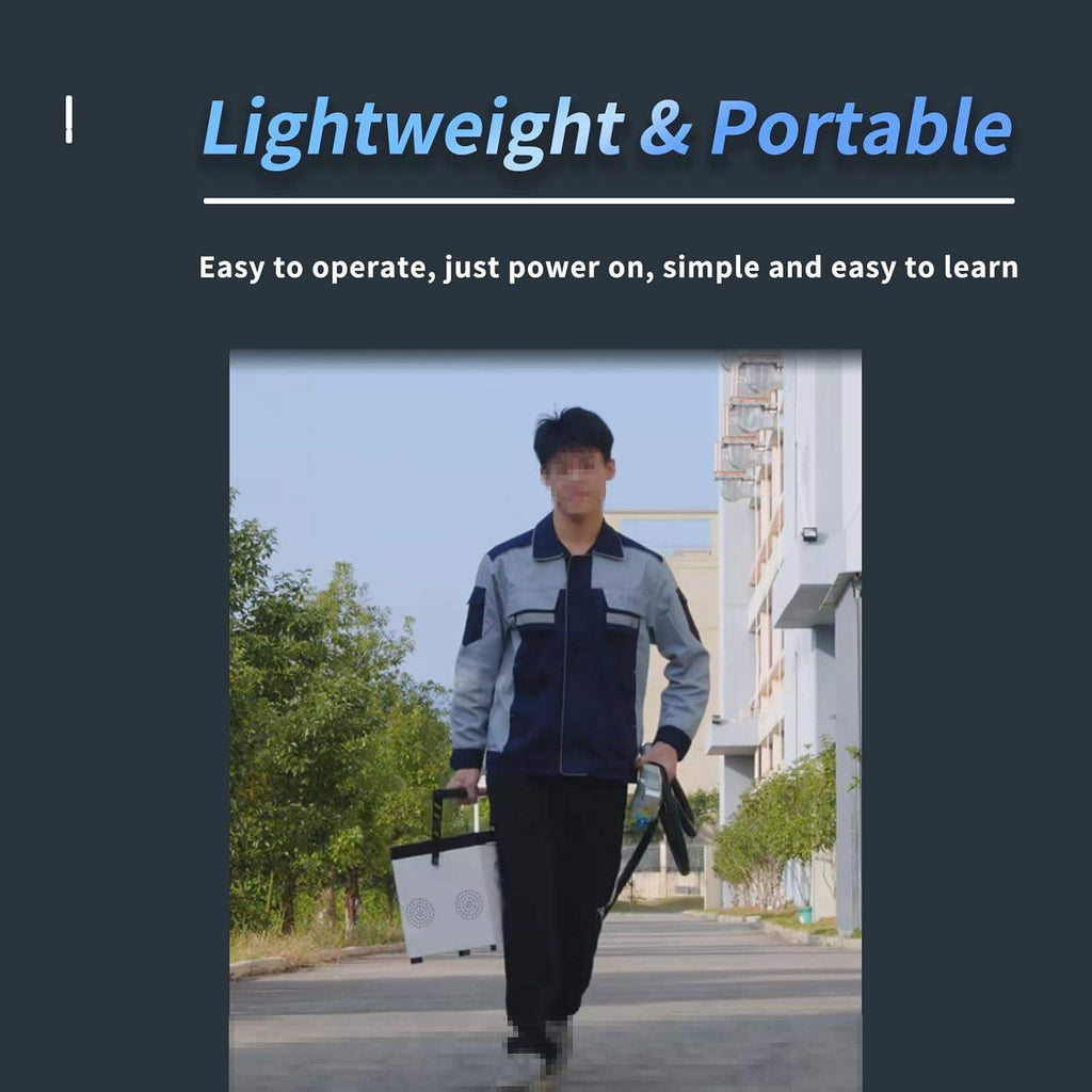 100W Portable Laser Cleaning Machine